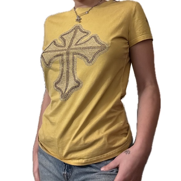 Y2K cross tee shirt - Picture 4 of 6